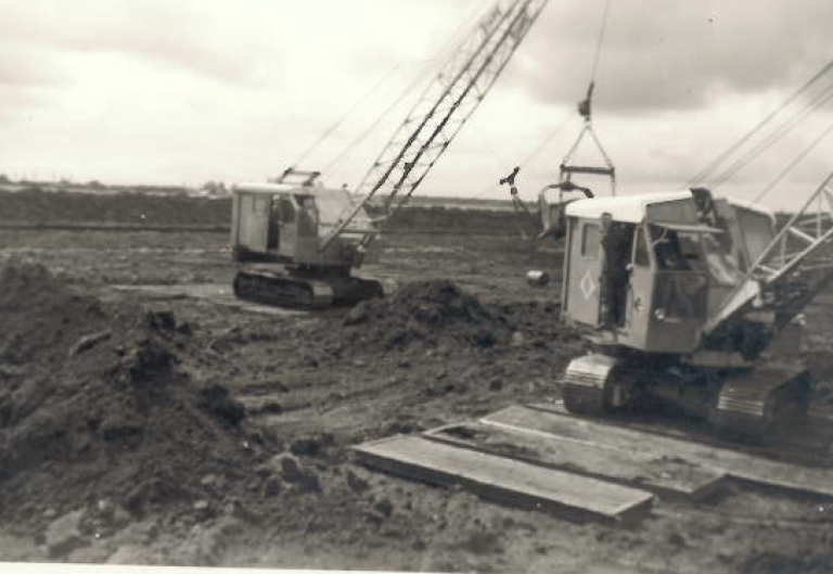ontginning grondwerk flevoland