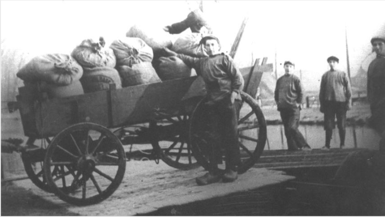 zakgoed lossen de snikke
